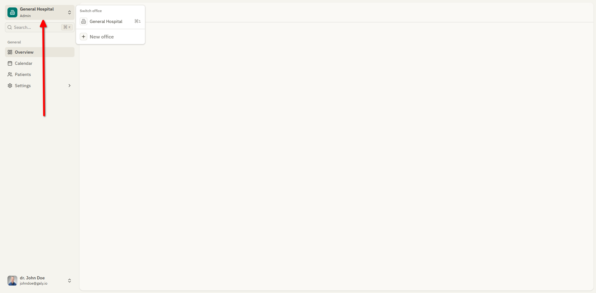 Interface screenshot