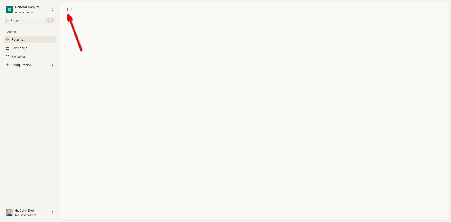 Interface screenshot